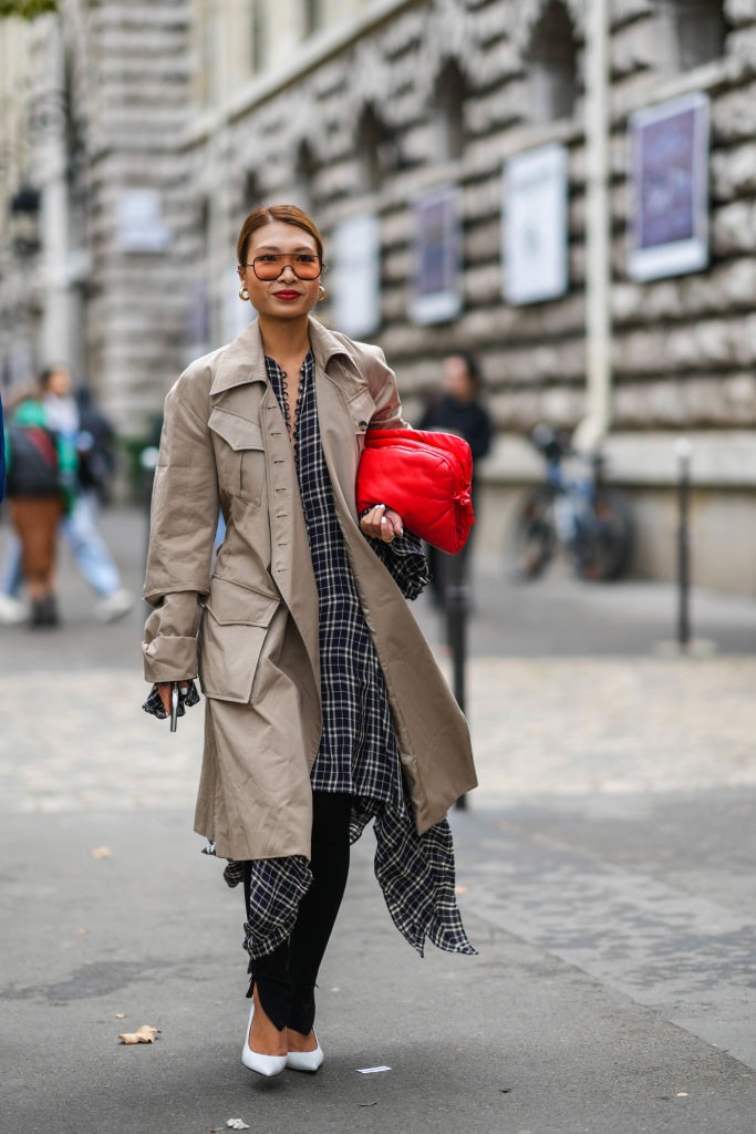 Ballonkabát viselése