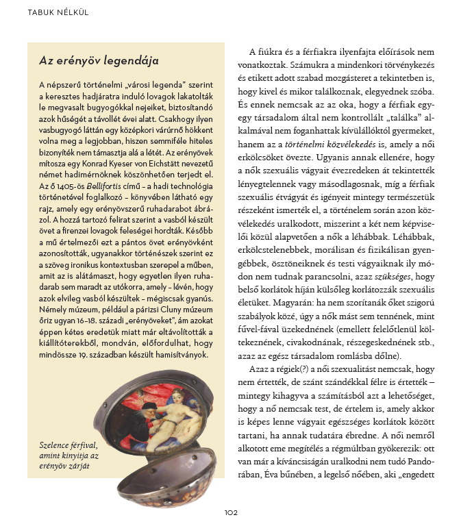 Részlet a Rizsporos hétköznapok - A női szexualitás története című könyvből