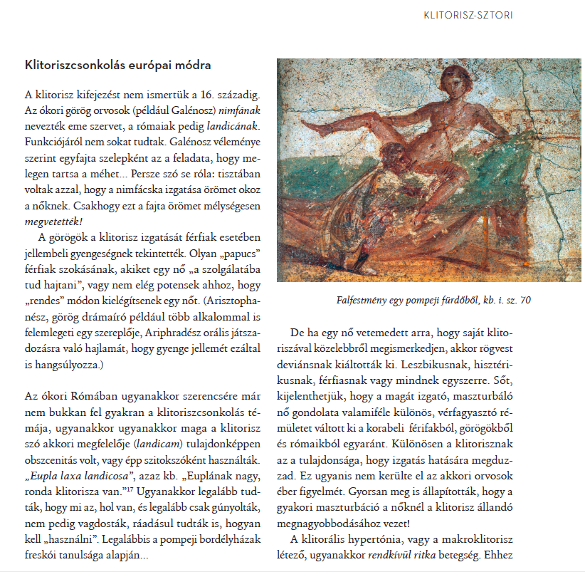 Részlet a Rizsporos hétköznapok - A női szexualitás története című könyvből (Fotó: Budai Lotti)