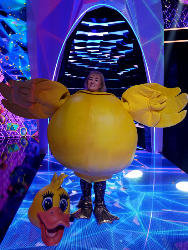 Kiszel Tünde volt a Kacsa az Álarcos énekesben