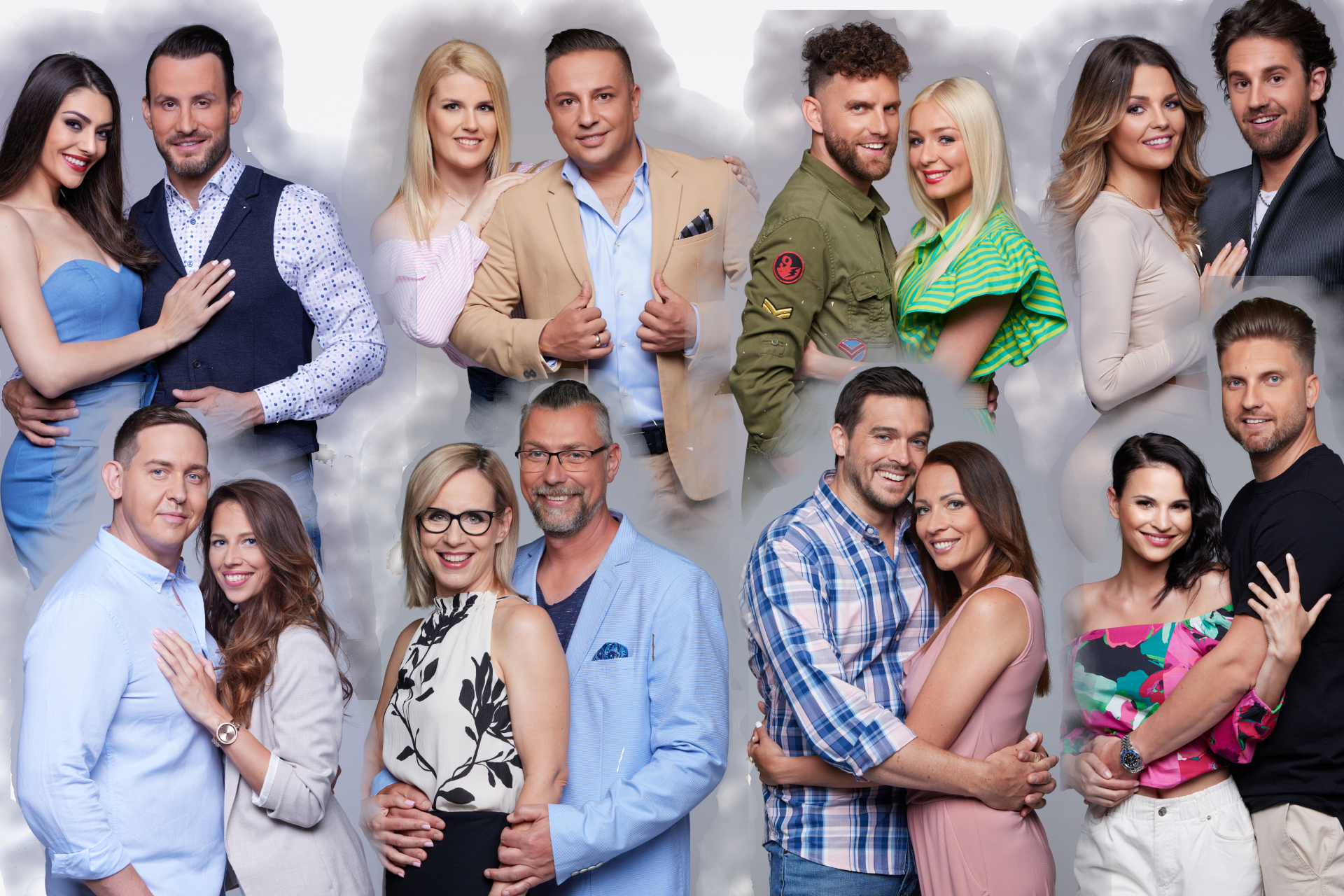 Ők a Nyerő Páros versenyzői 2021-ben (Fotó: képek: Sajtóklub; nlc montázs)