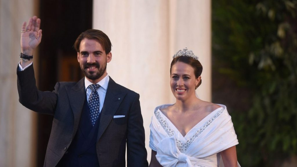 Philippos herceg és felesége, Nina Flohr