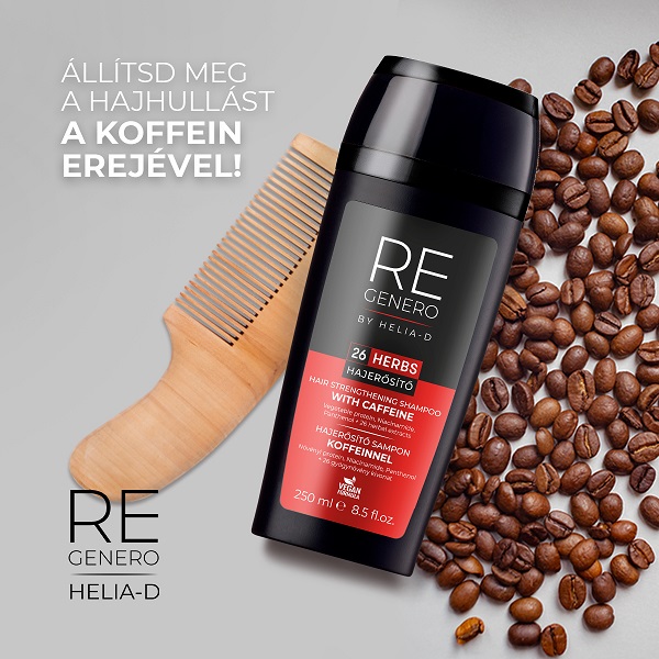 Hogyan segíthet a hajhullás megszűntetésében a megújult és mostantól VEGÁN HELIA-D REGENERO termékcsalád? (x)