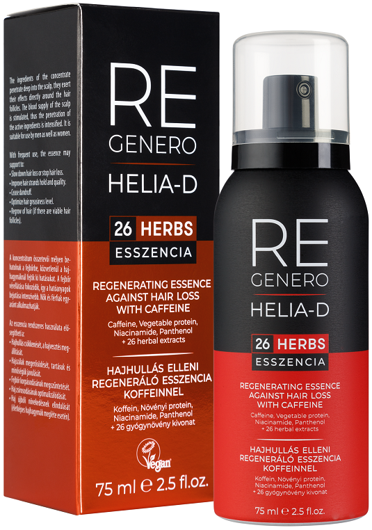 Hogyan segíthet a hajhullás megszűntetésében a megújult és mostantól VEGÁN HELIA-D REGENERO termékcsalád? (x)