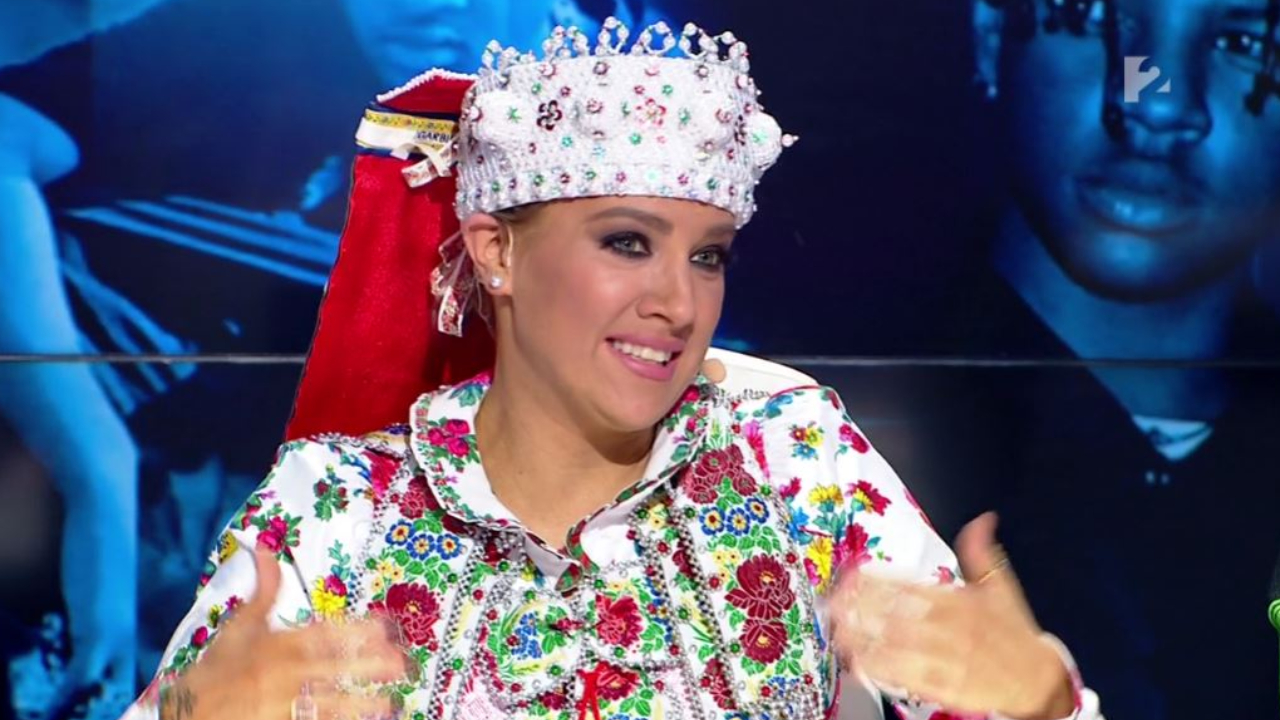 Tóth Gabi a Sztárban sztár leszek! harmadik élő adásában pártában jelent meg