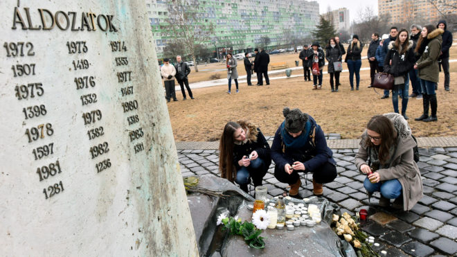 Megemlékezés a Veronai buszbalesetre