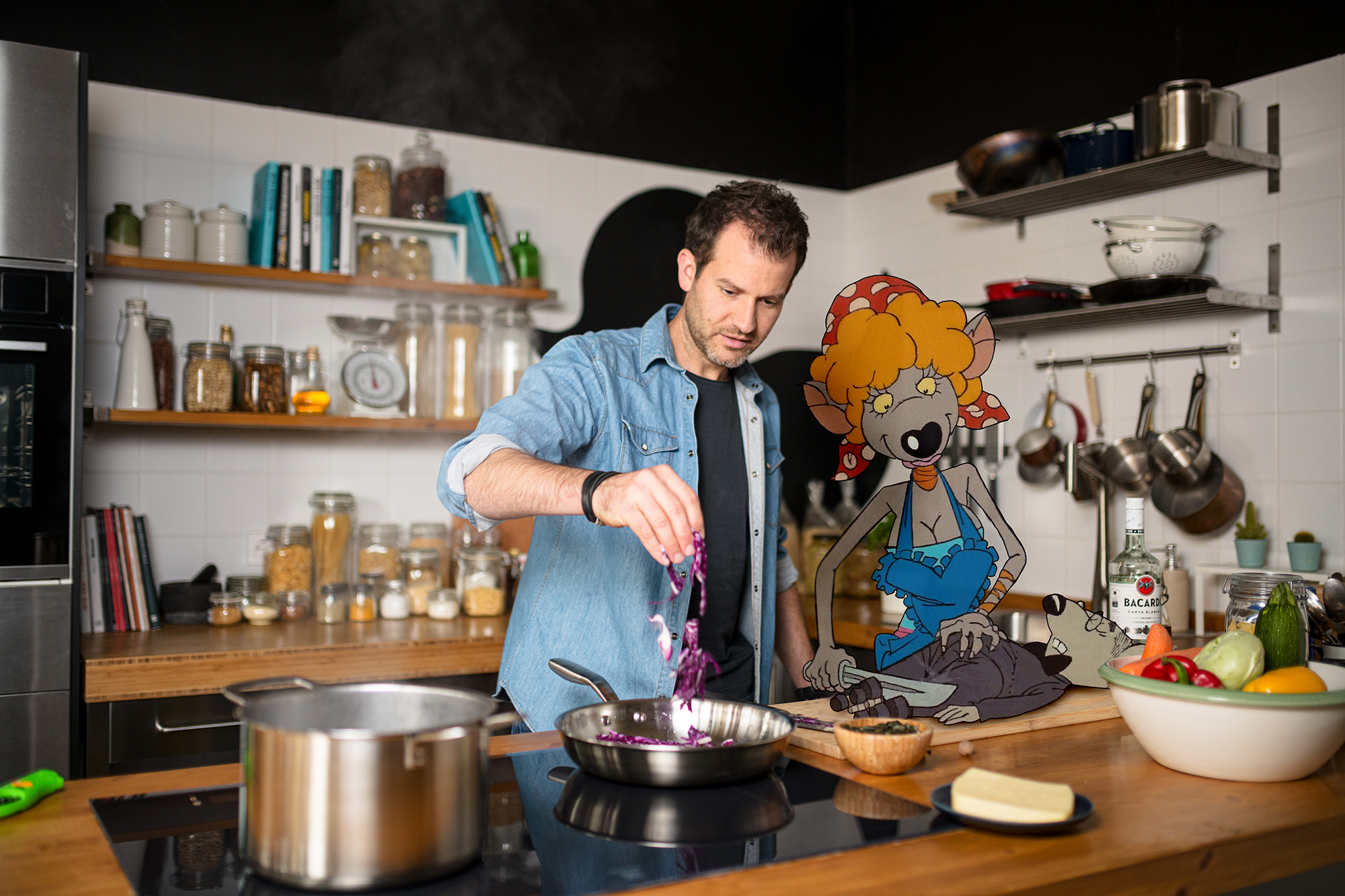 A Macskafogó szereplői Budapesten