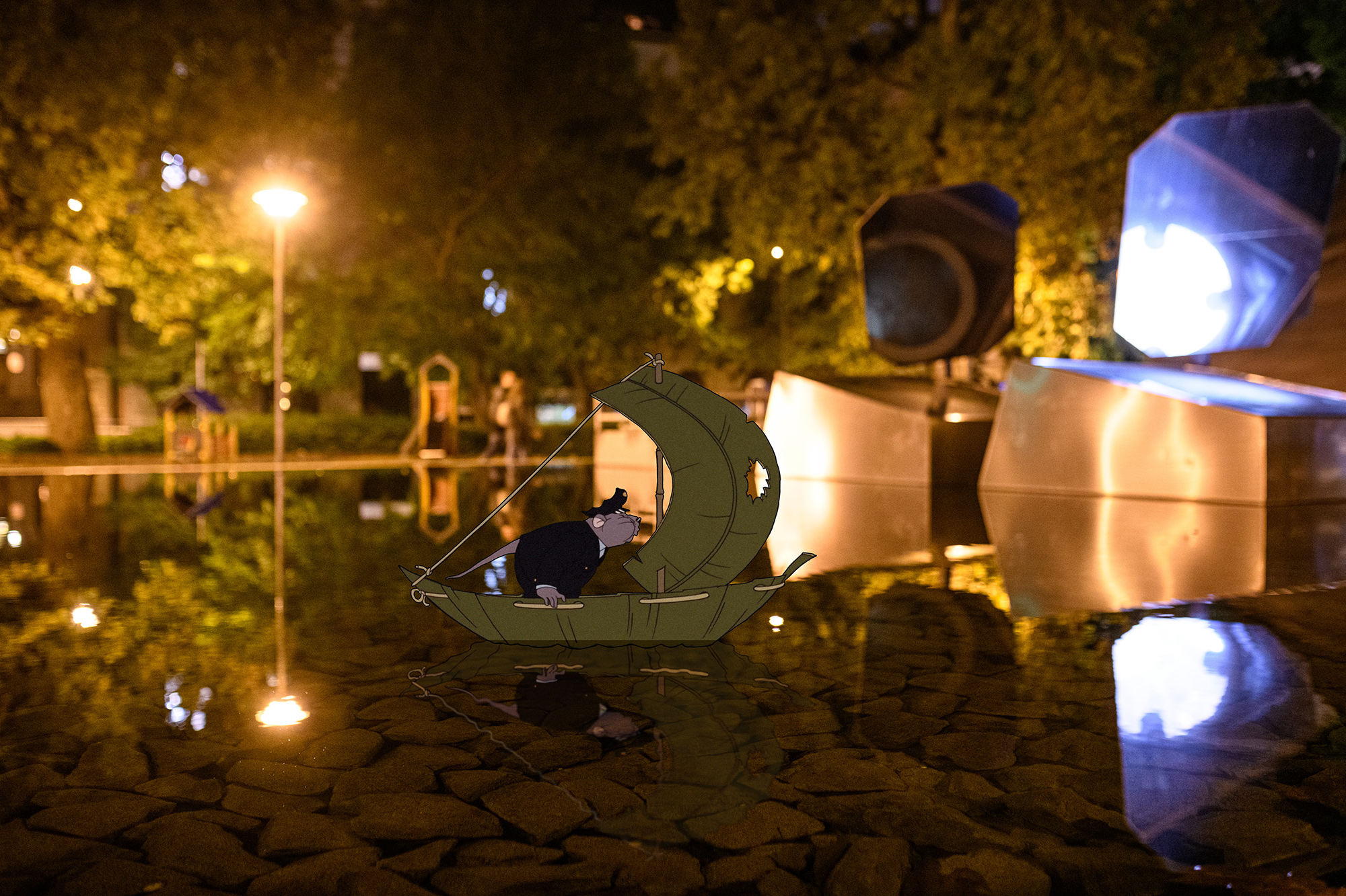 A Macskafogó szereplői Budapesten