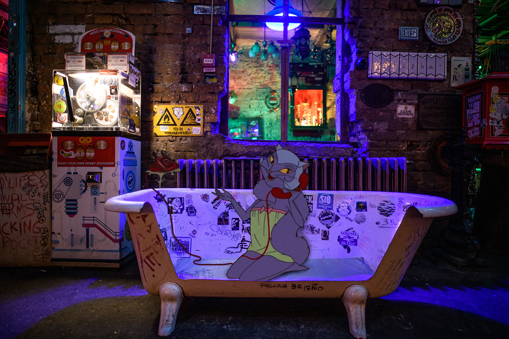 A Macskafogó szereplői Budapesten