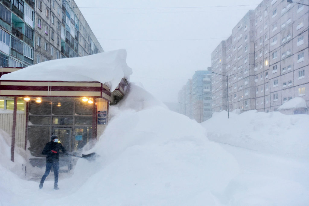 időjárás havazás rekordhideg hőmérséklet