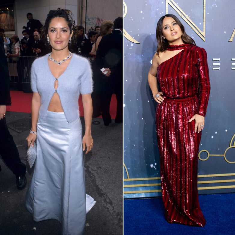 Salma Hayek akkor és most