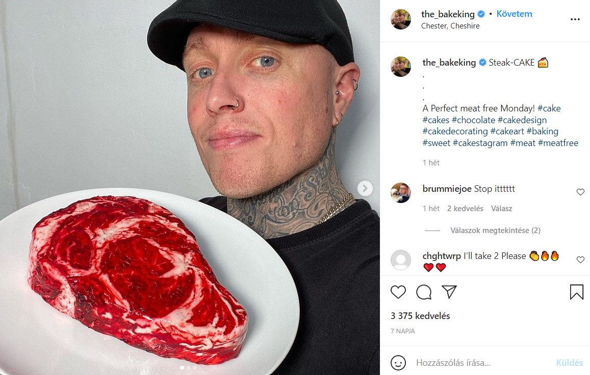 Olyan élethű tortákat csinál, hogy az újszülött babáját is sütinek nézték