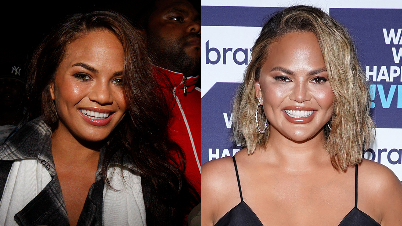 Chrissy Teigen 2008-ban és 2021-ben