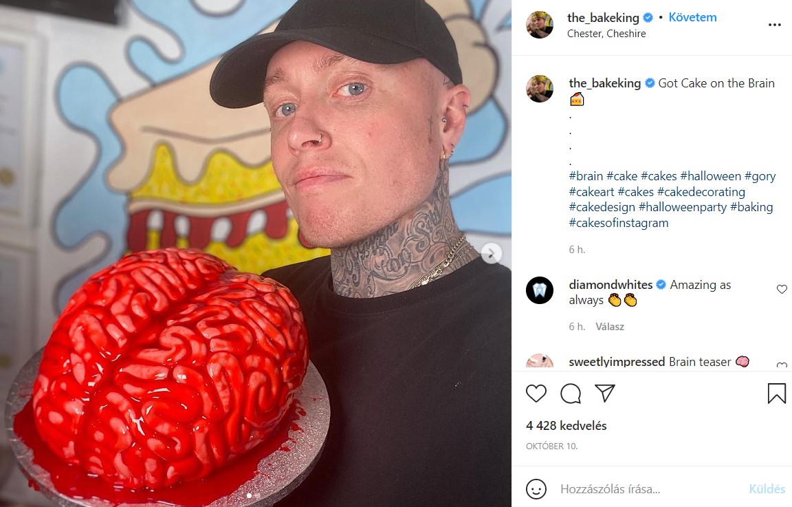 Olyan élethű tortákat csinál, hogy az újszülött babáját is sütinek nézték