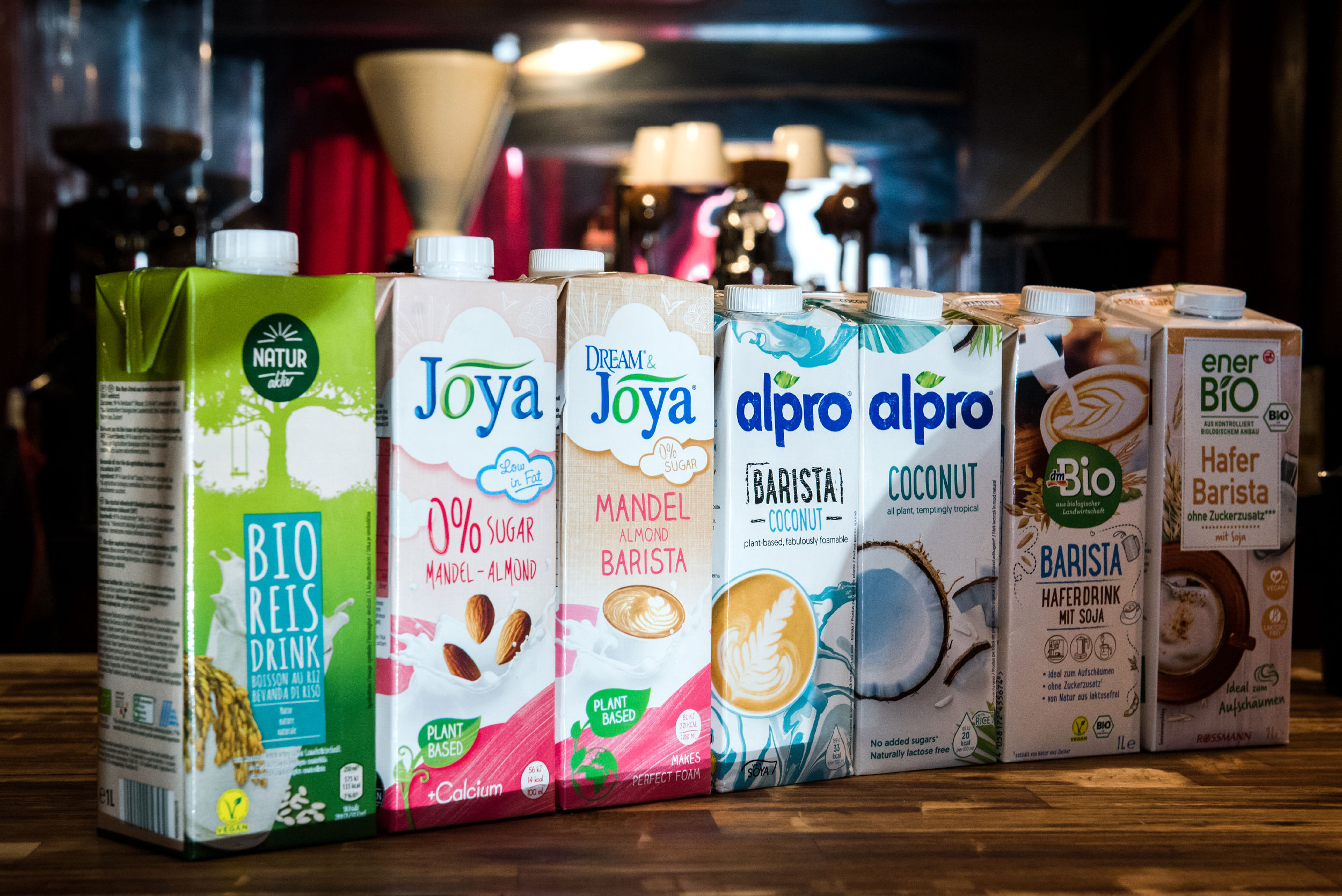 Növényi tejek tesztje