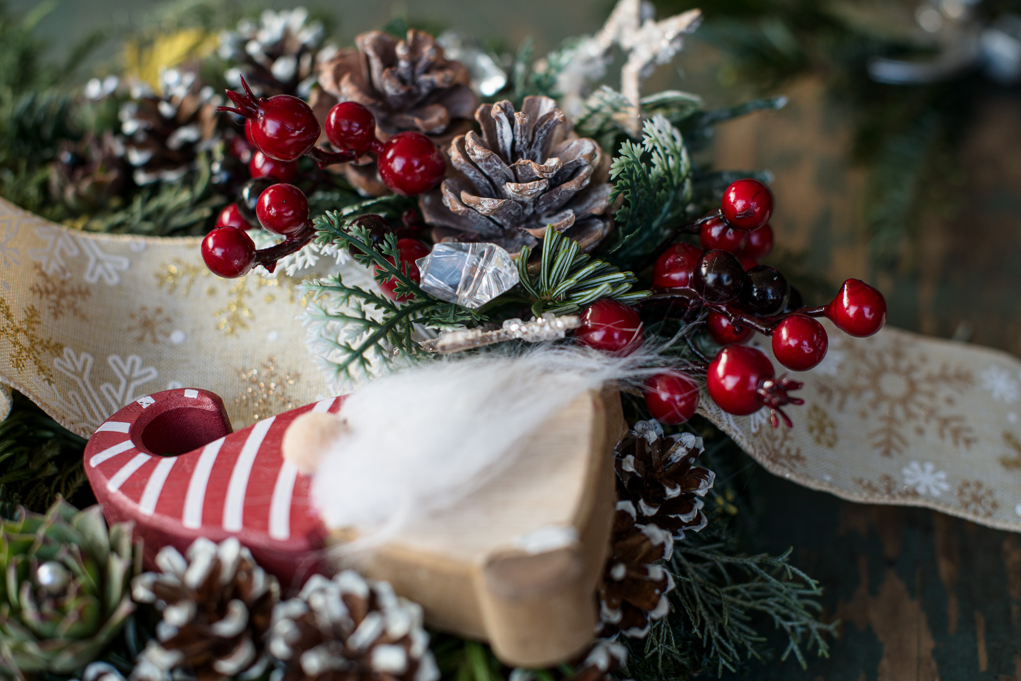 Karácsonyi kopogtató készítése lépésről lépésre