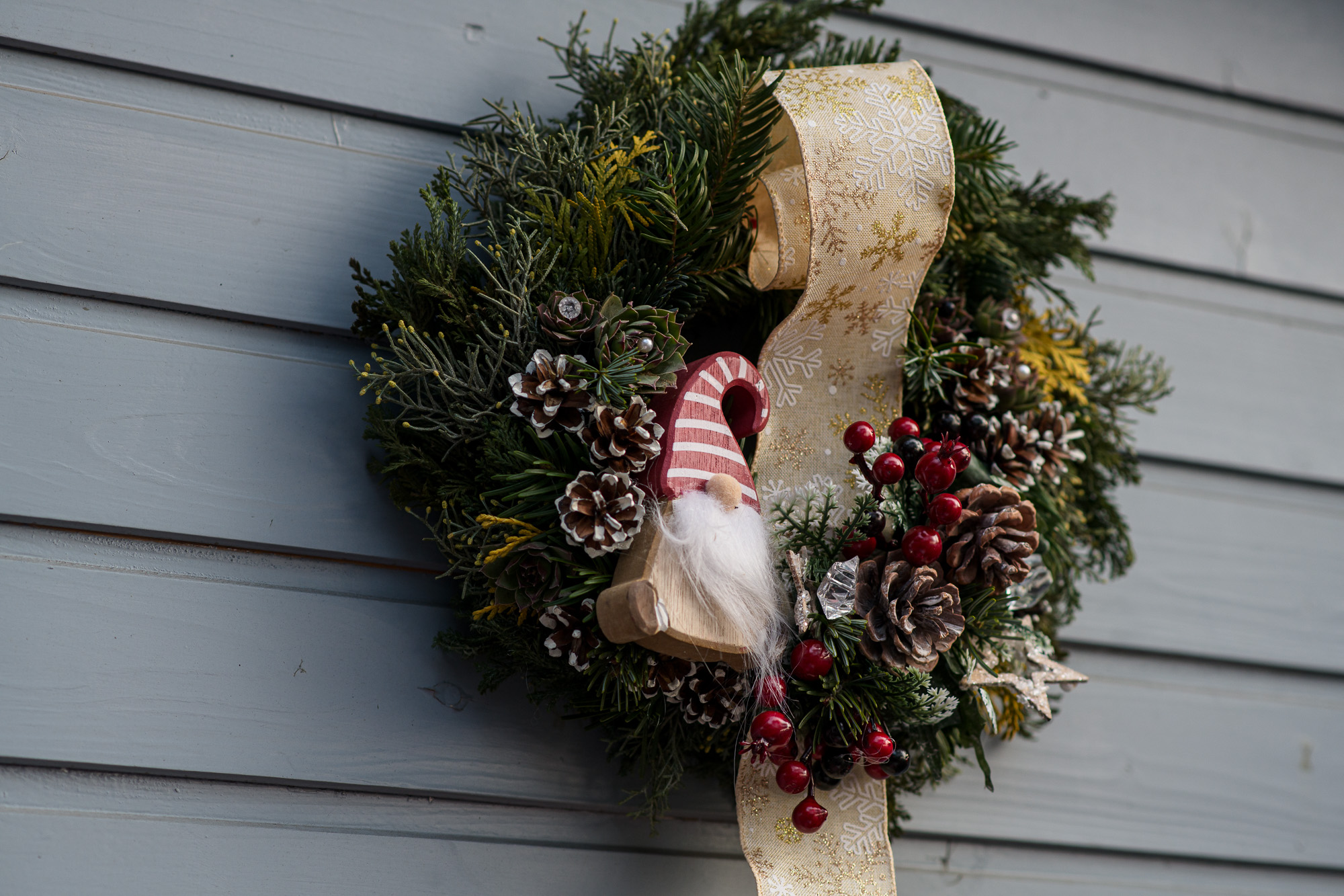 Karácsonyi kopogtató készítése lépésről lépésre