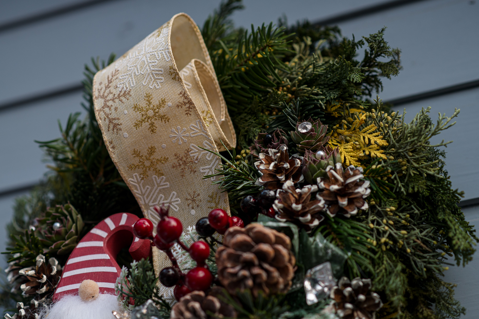 Karácsonyi kopogtató készítése lépésről lépésre