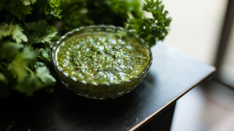 chimichurri szósz