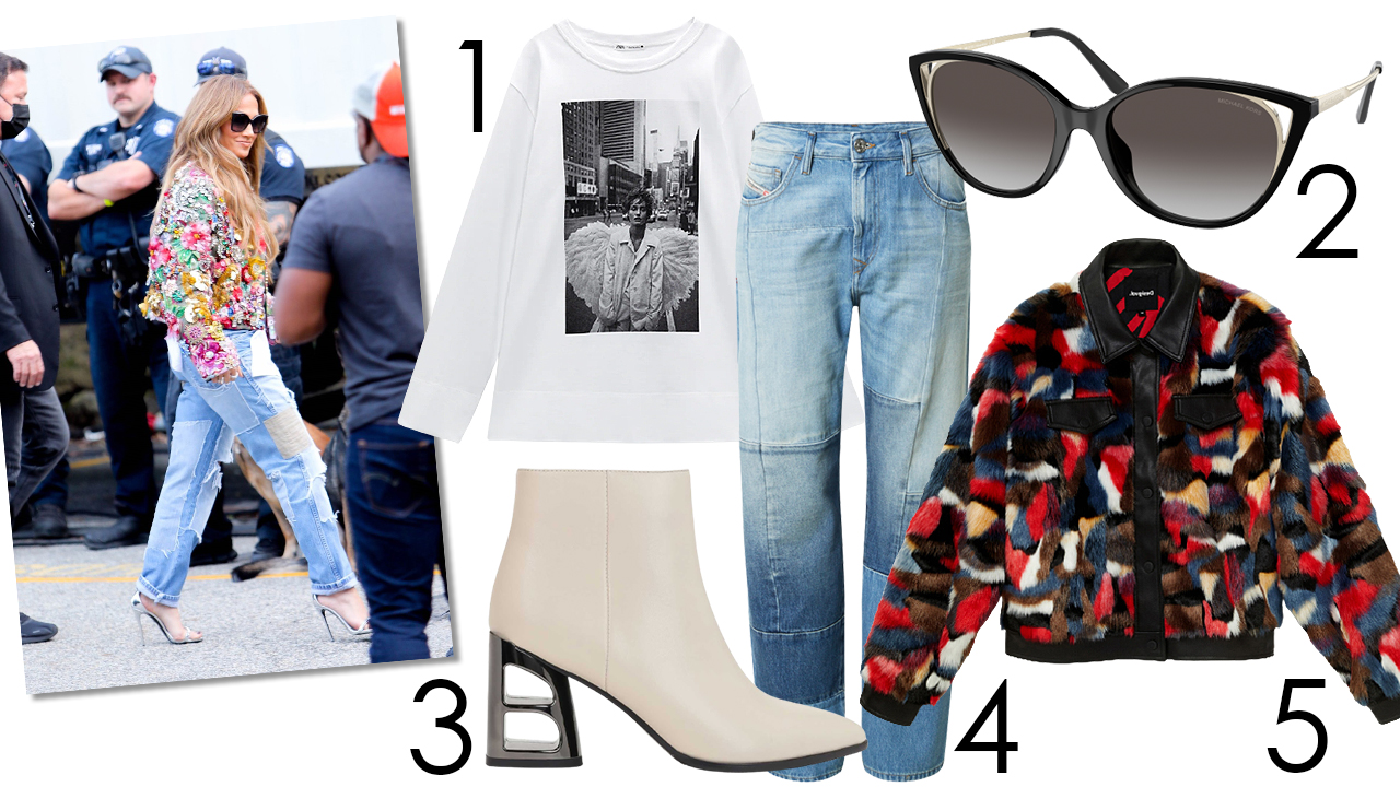 Jennifer Lopez által inspirált farmer szett