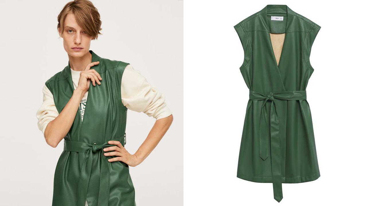 Mango megkötős mellény