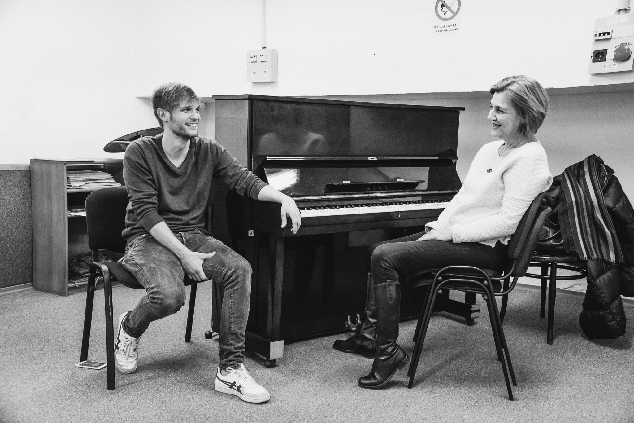 Puskás Peti és Flohr Mária