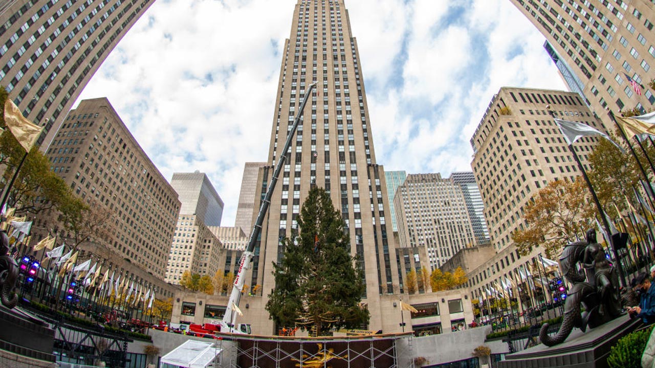 Rockefeller Center karácsonyfája