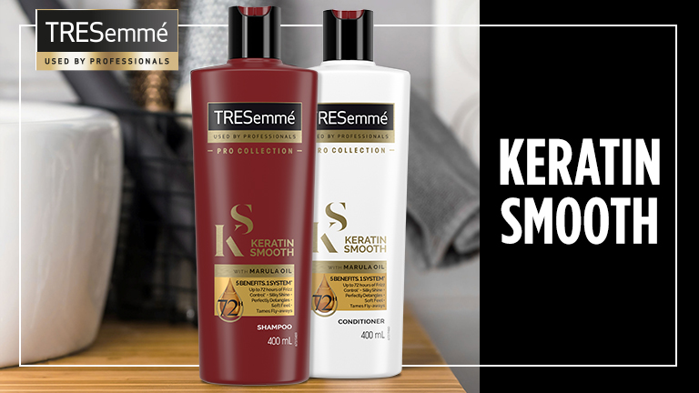 TRESemmé Keratin Smooth ajándékcsomag advent nyeremény