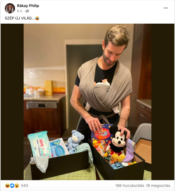 Rákay Philip hordozókendő gyereknevelés politika