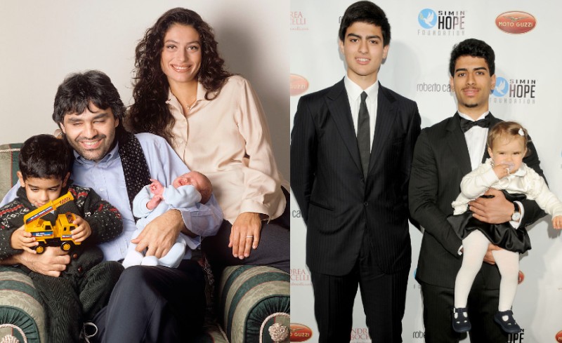 Andrea Bocelli családja