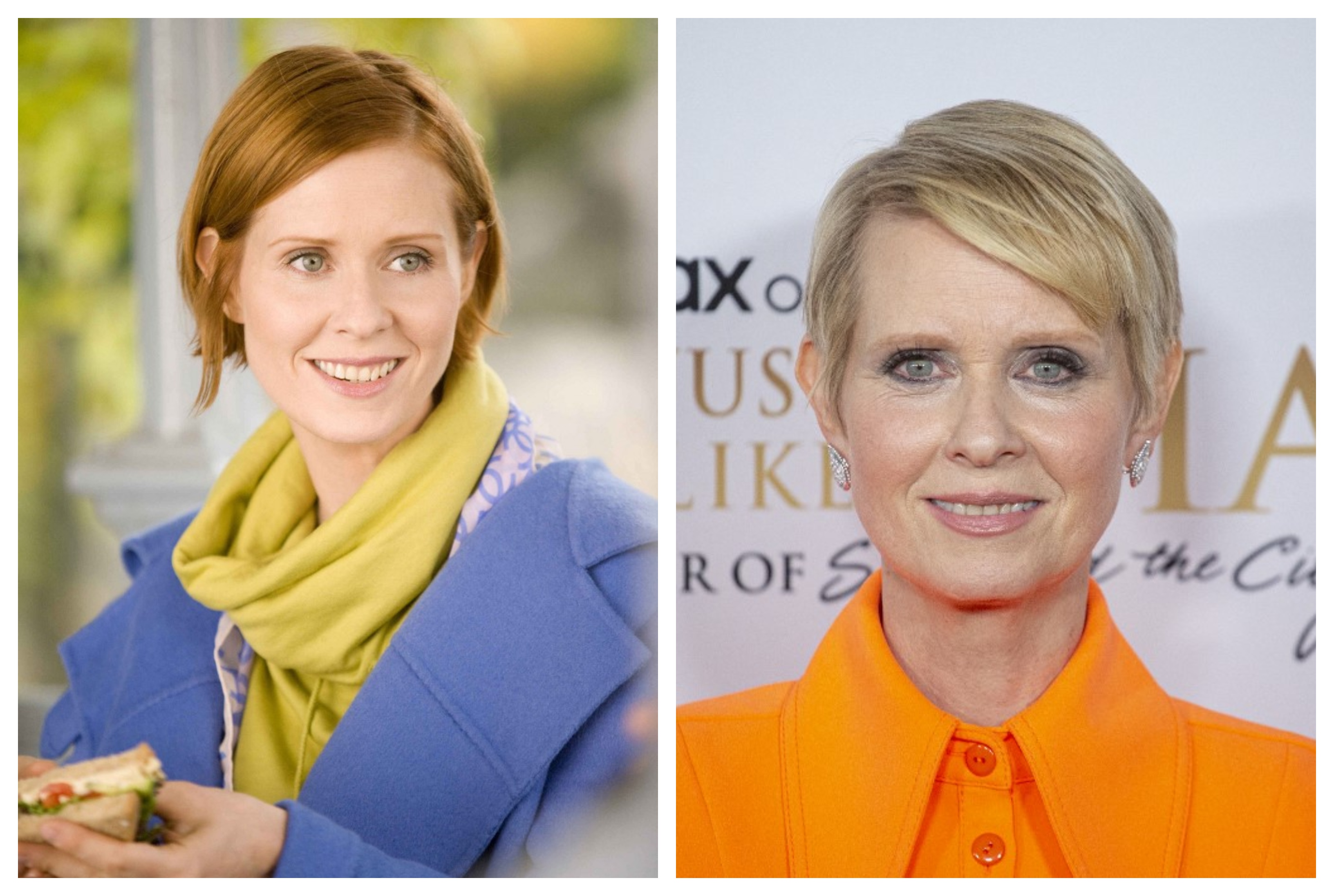 cynthia nixon akkor és most