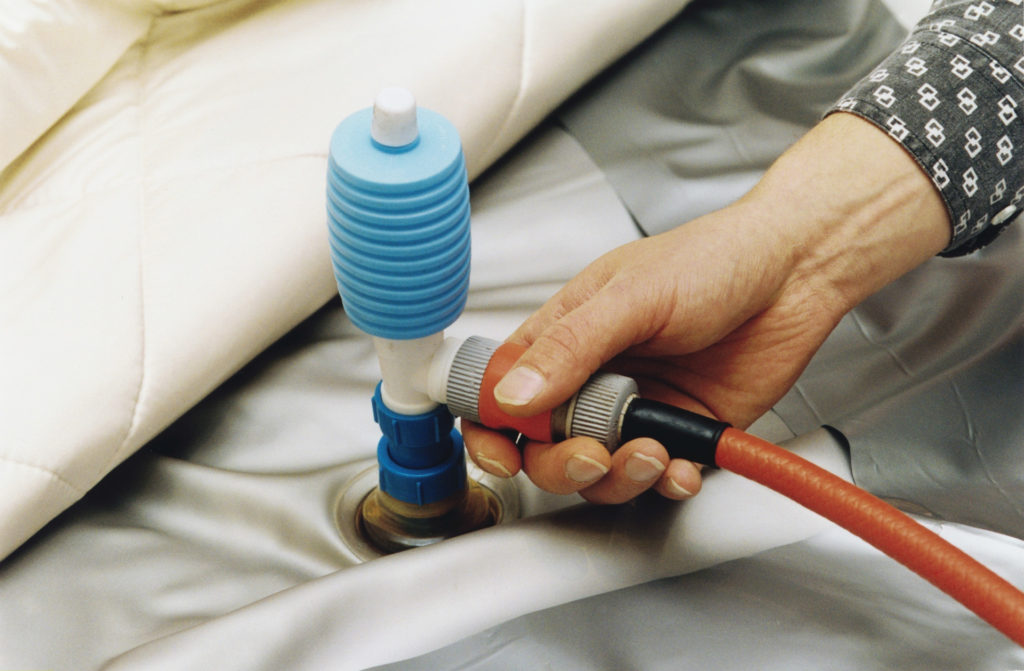 vízágy matrac története