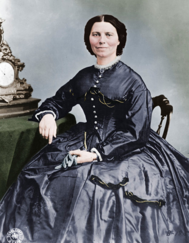 vöröskereszt Clara Barton nővér példakép