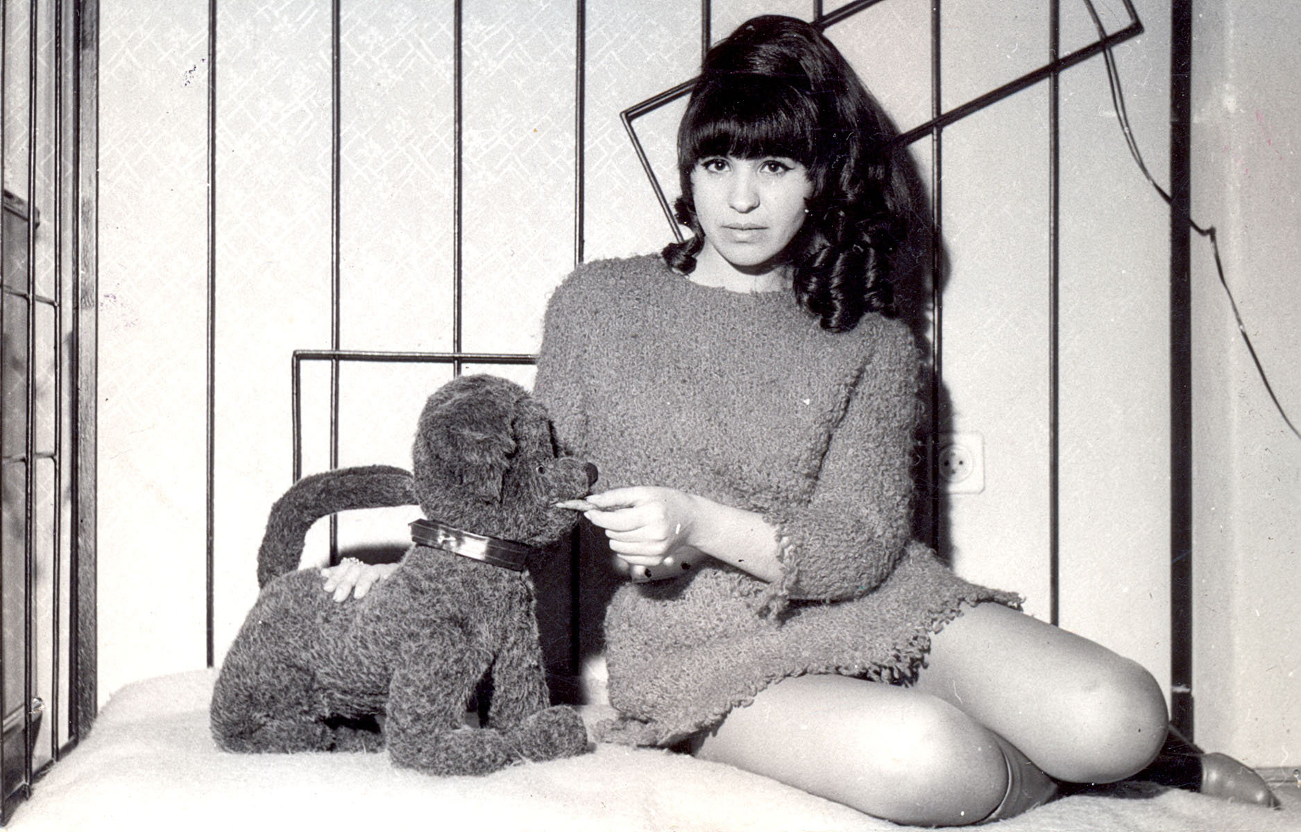 Harangozó Teri fiatalon