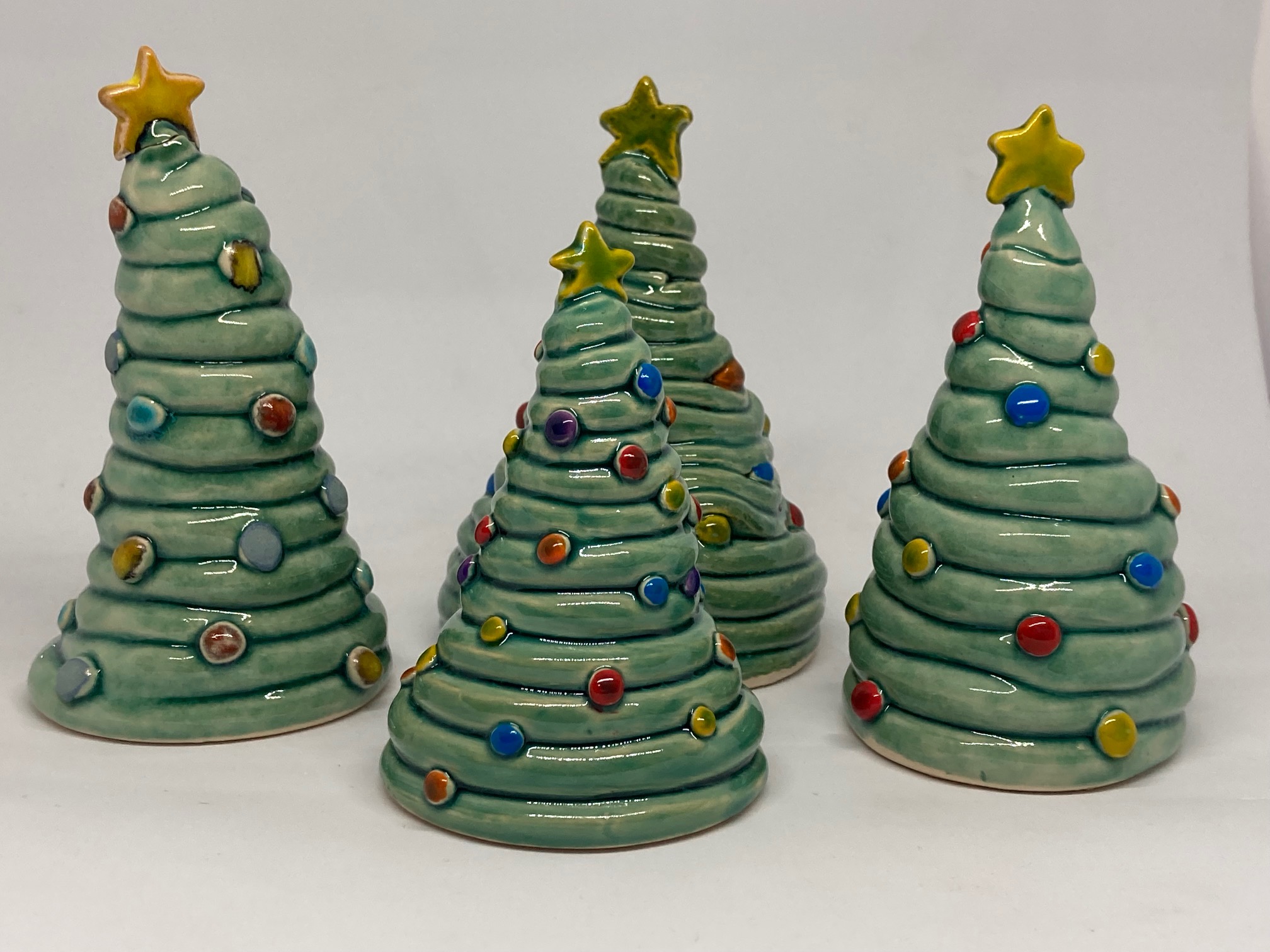 kerámia karácsonyfa