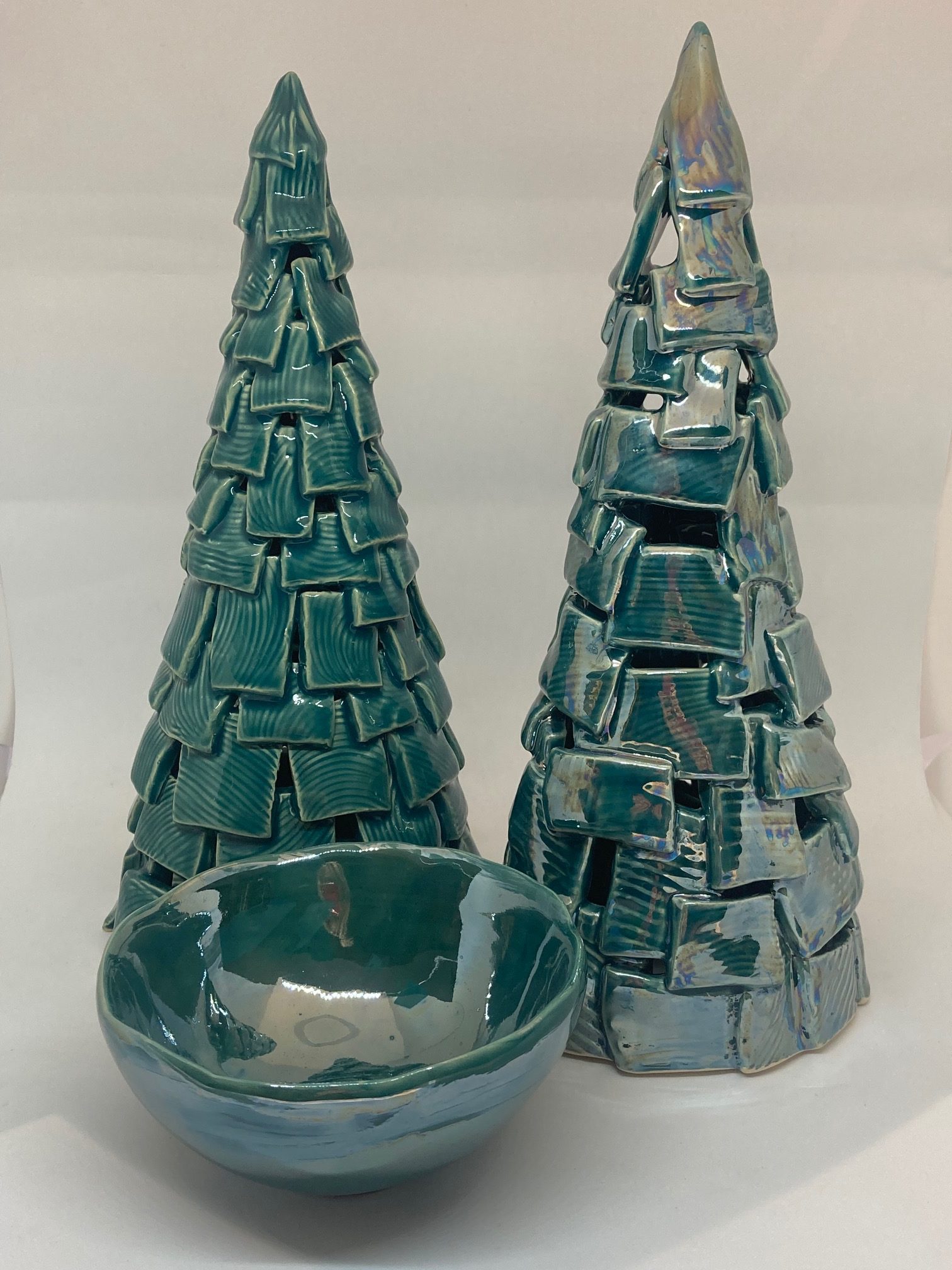 kerámia karácsonyfa