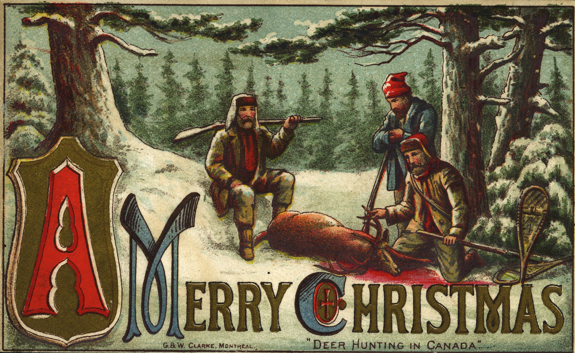 Bizarr karácsonyi képeslapok