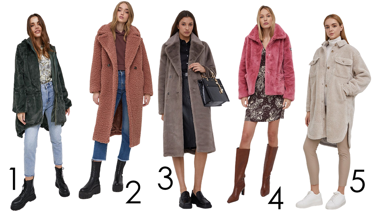 műszőrme téli kabátok