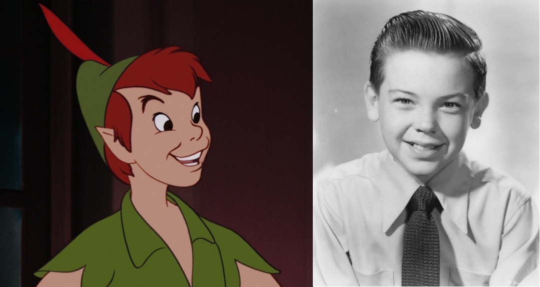 Pán Péter és Bobby Driscoll (fotó: disney.fandom.com-Wikipedia)