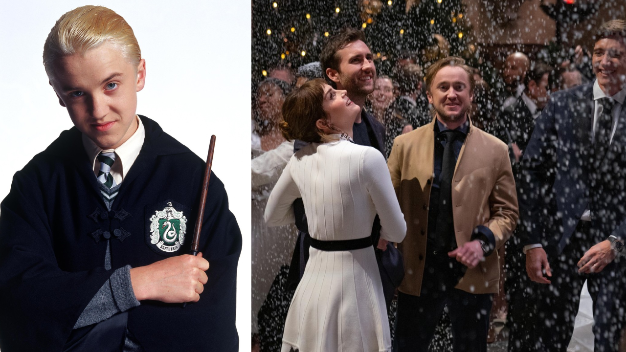 Tom Felton régen és most