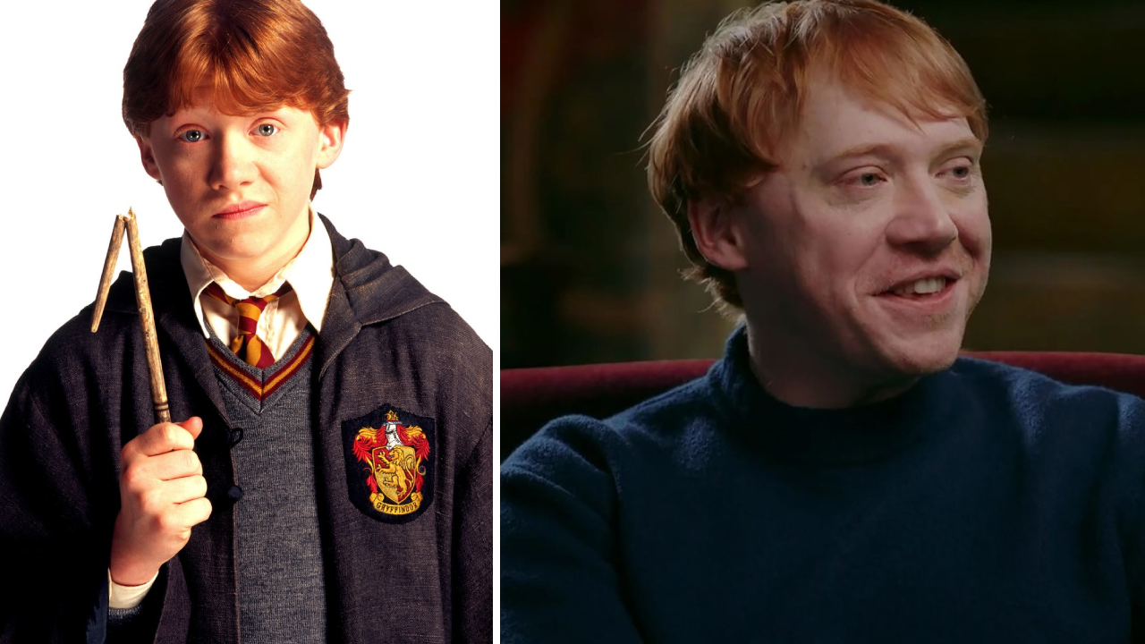 Rupert Grint régen és most