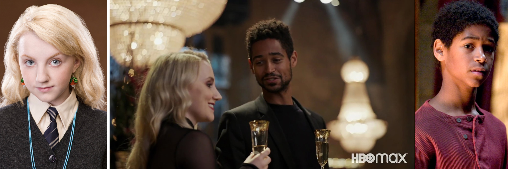 Alfred Enoch és Evanna Lynch