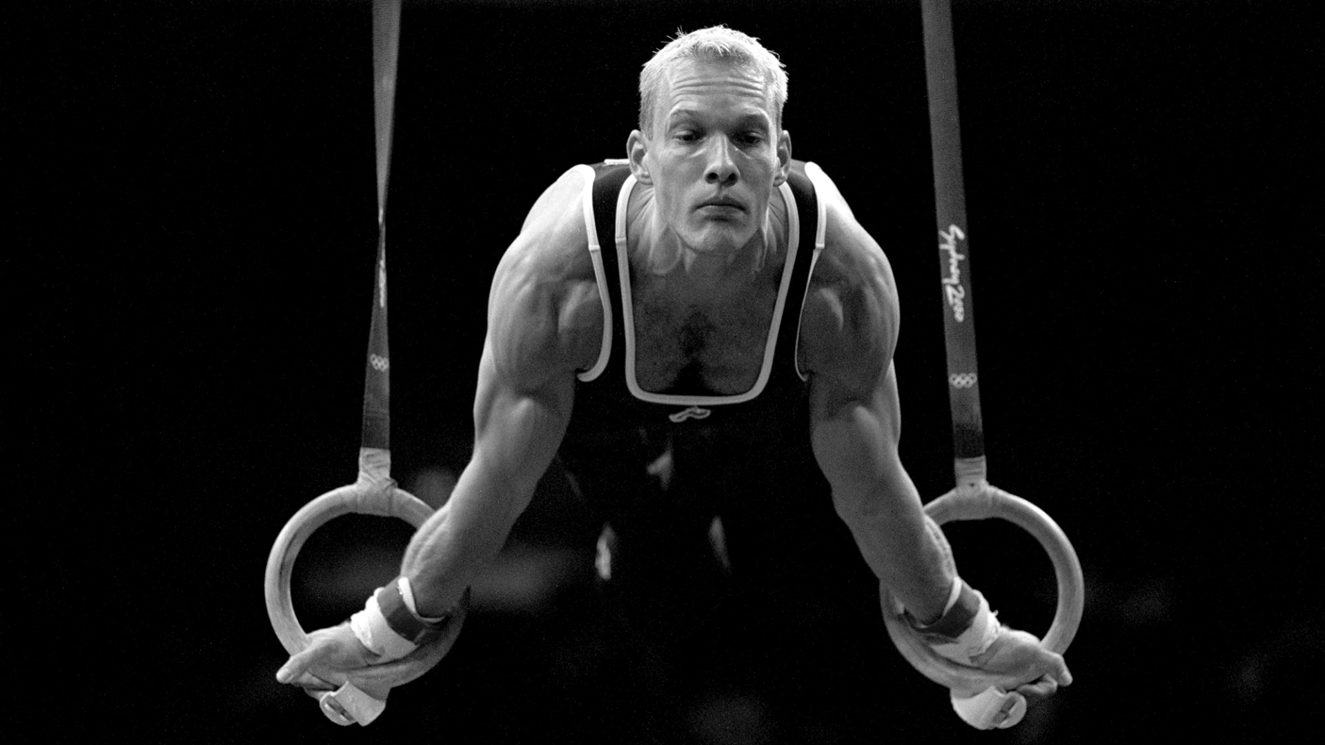 Csollány Szilveszter a gyűrűn a sydney-i olimpián