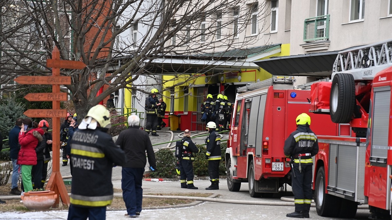 Szent Imre kórház tűzeset