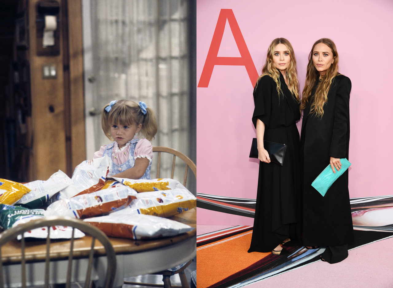 Mary-Kate Olsen and Ashley Olsen, Full House, Bír-Lak, akkor és most, Michelle Tanner 