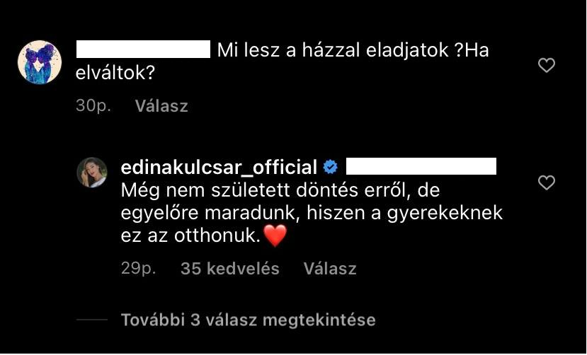 kulcsár edina komment