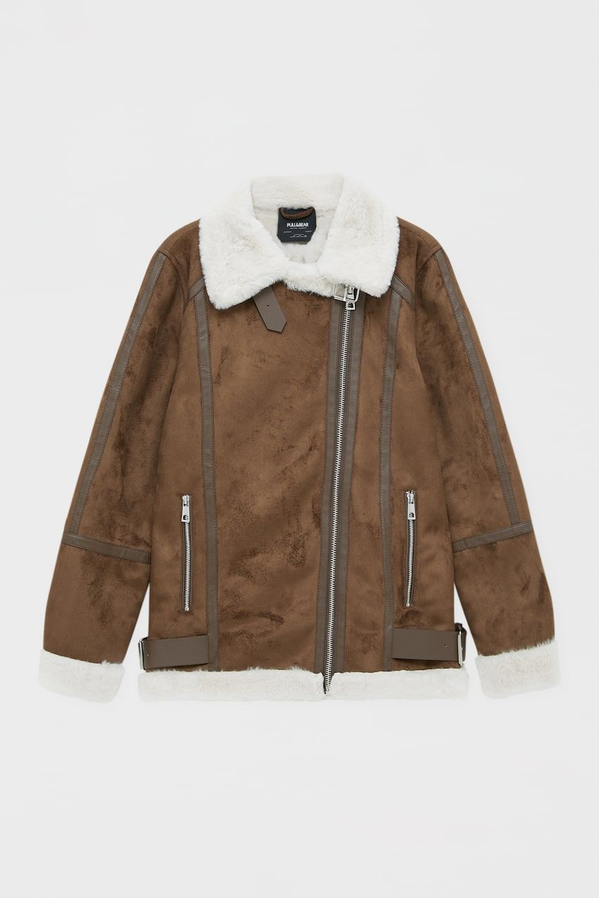 Pull and Bear műirha kabát