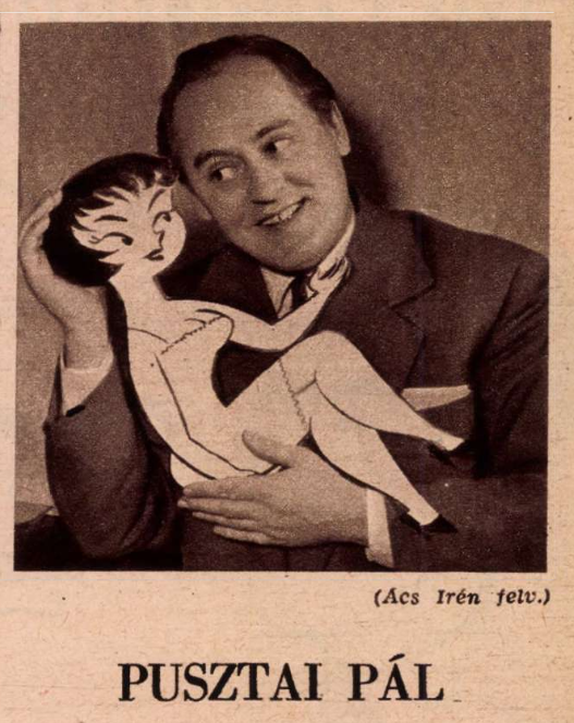 Pusztai Pál Jucikával (forrás: Ország-Világ)