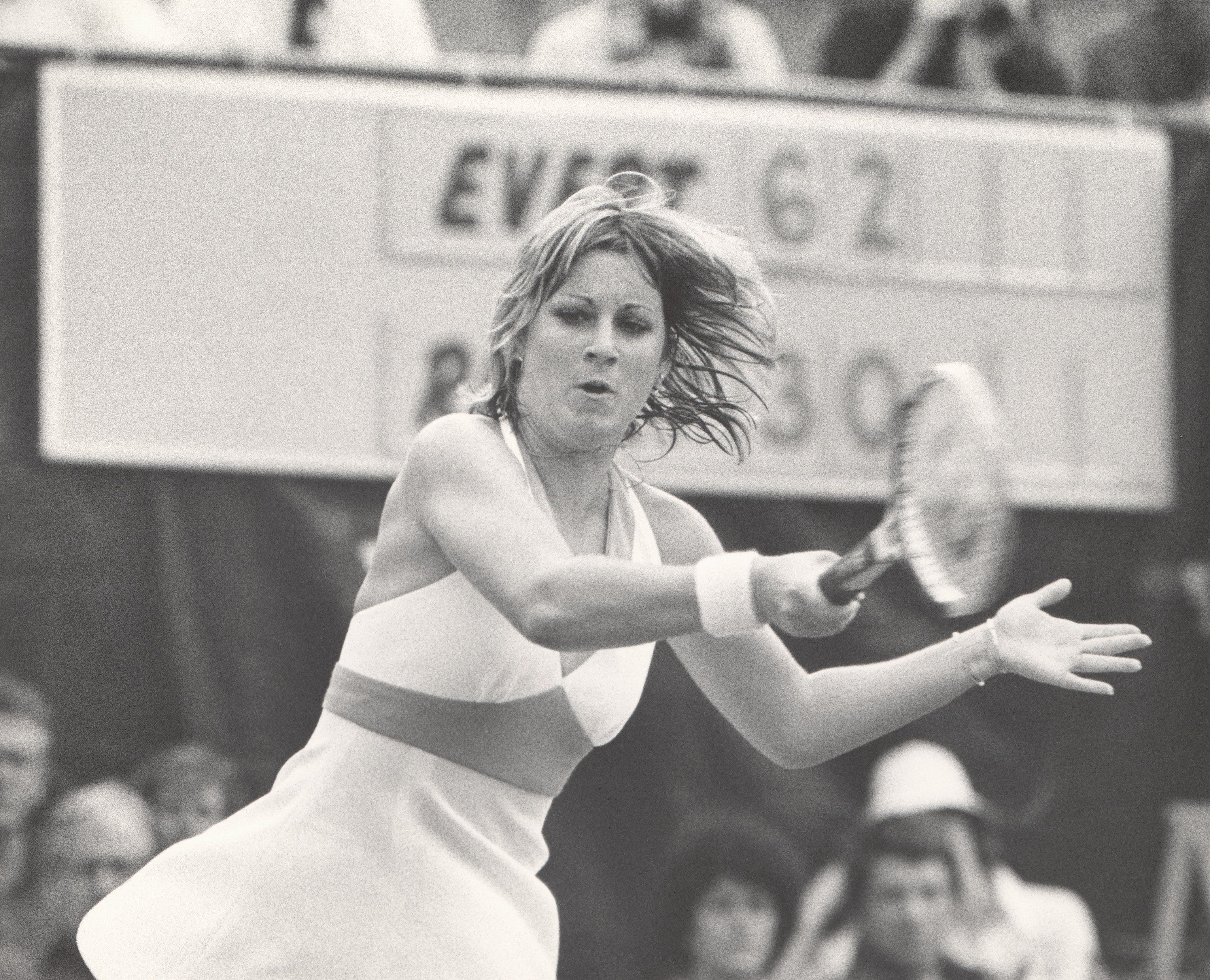 Chris Evert a hetvenes években