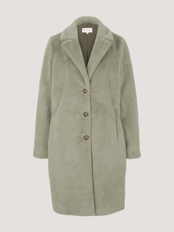 Tom Tailor műszőrme kabát